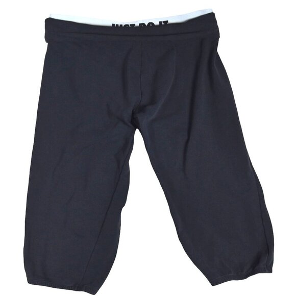 Nike Dri-FIT Capri Pants Women’s XL Faded Black Elastic Layered Waistband - Picture 2 of 8
